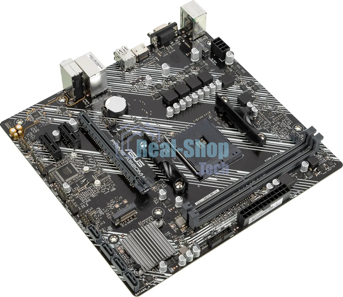 Материнская плата ASUS PRIME A520M-K, AM4, AMD A520, 2xDDR4, 4xSATA, 1xM.2, 1xPCIe 3.0 x16, 1xPCIe x1, 1xHDMI, 1xVGA, 1x 1Gb LAN, 2xUSB-A 2.0, 4xUSB-A 3.2 Gen 1, 3x3.5 мм, 7.1, mATX