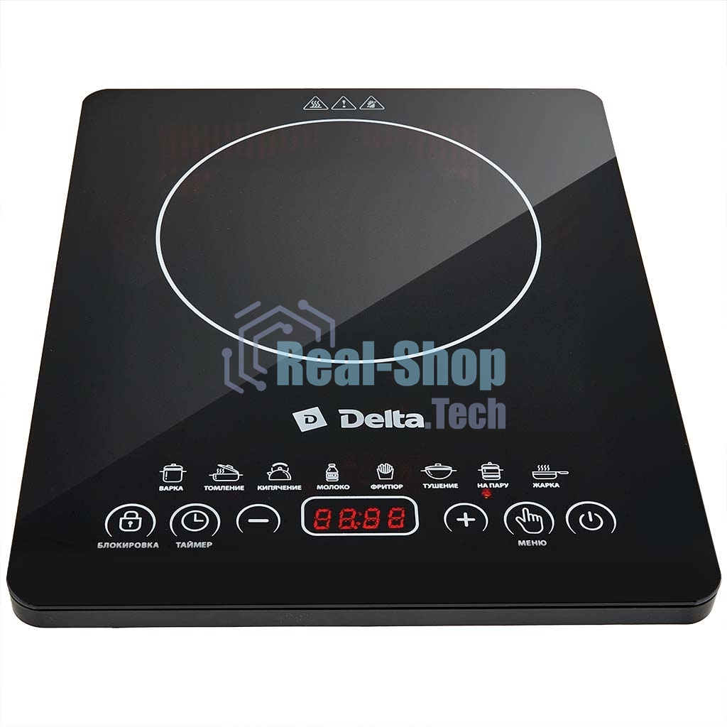 Плита настольная индукционная DELTA D-302N черный