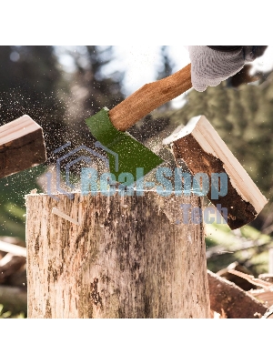 Топор кованный Сибртех, в сборе, 800/1050 г, деревянное топорище, 400 мм, Б2