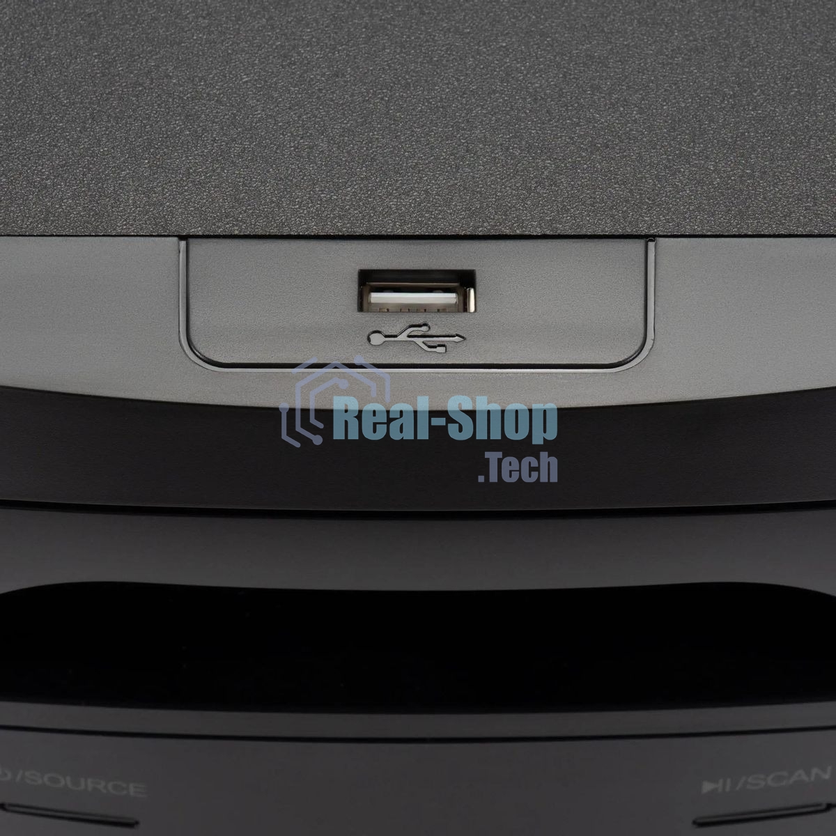 Микросистема Hyundai H-MS1404 черный 30Вт FM USB BT SD