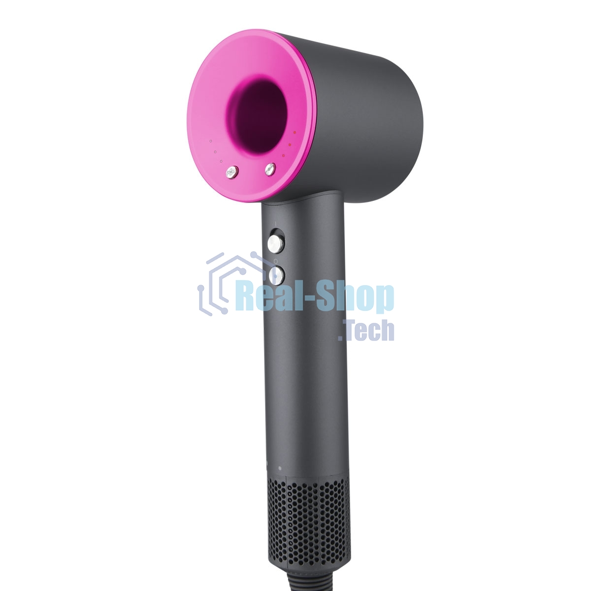 Фен Blackton Bt HD1818M серый/розовый, 1800 Вт, ионизация