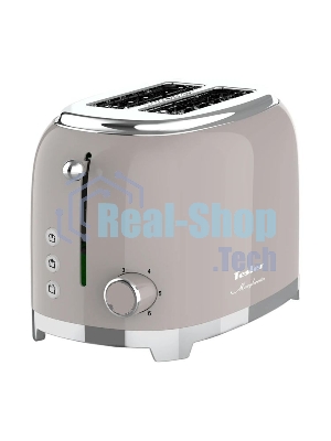 Тостер Tesler TT-260, серый, 815 Вт, 2 слота