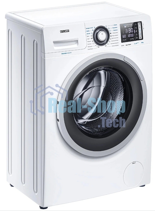 Стиральная машина Atlant СМА 80С1214-01 белый, загрузка фронтальная 8 кг, 1200 об/мин., класс: А+++