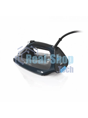 Утюг Braun SI9682DB черный/синий, 3200 Вт, 60 г/мин, 260 г/мин, 330 мл