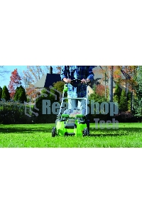 Газонокосилка аккумуляторная GreenWorks G40LM49DB, TwinForce, 40V, 49 см, без АКБ и ЗУ (2500207)