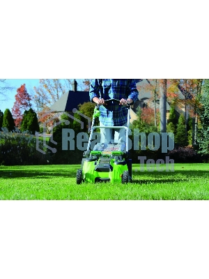Газонокосилка аккумуляторная GreenWorks G40LM49DB, 40 В, 0 Ач