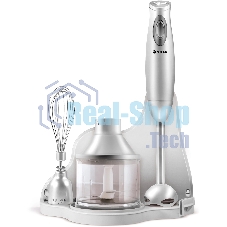 Блендер погружной Vitek VT-1456 серебристый 250Вт