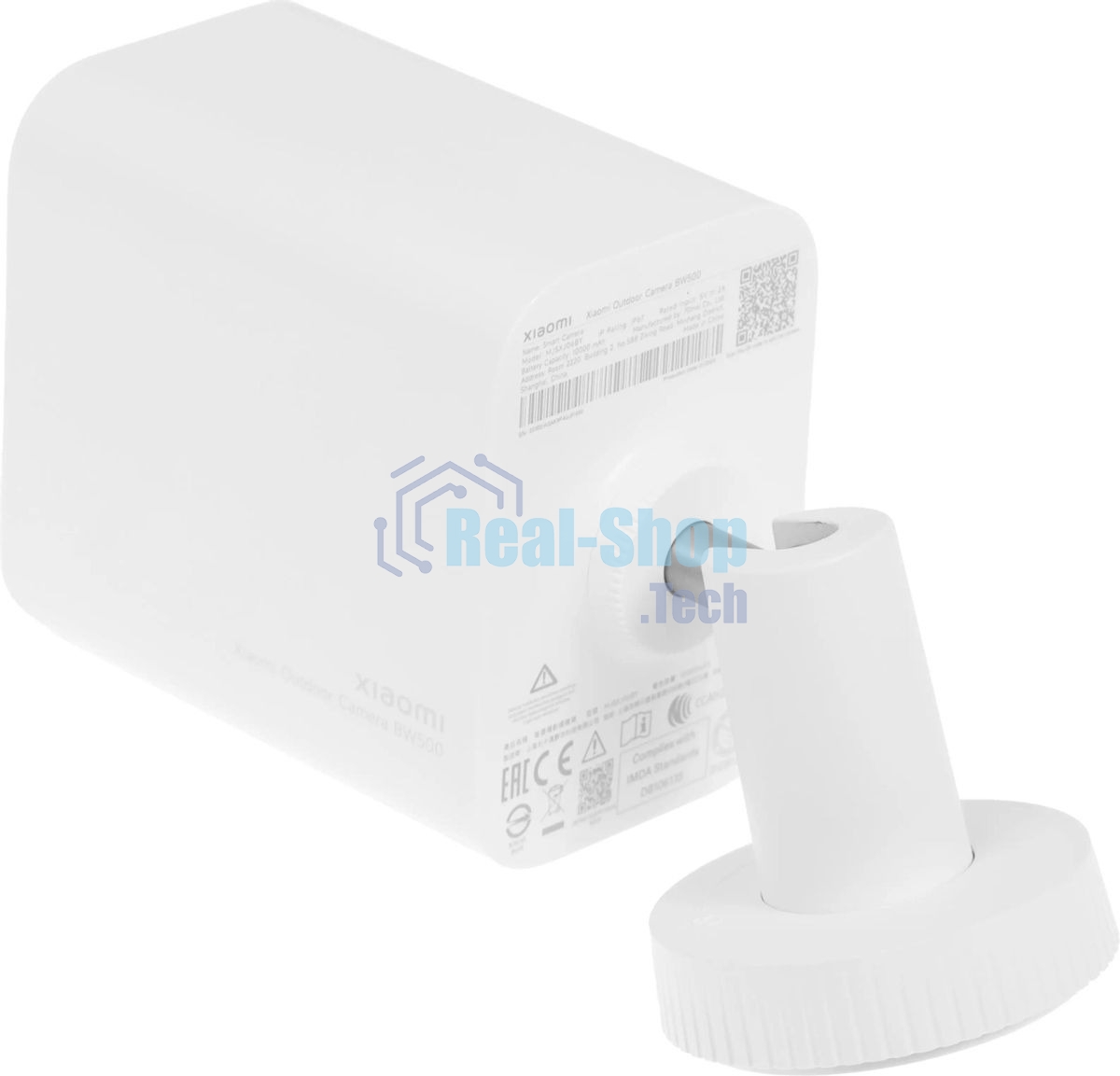 Камера IP Xiaomi Outdoor Camera BW500 белый BHR8301GL (4 Mп, 2560x1440, Wi-Fi, IP67, 10000 mAh)