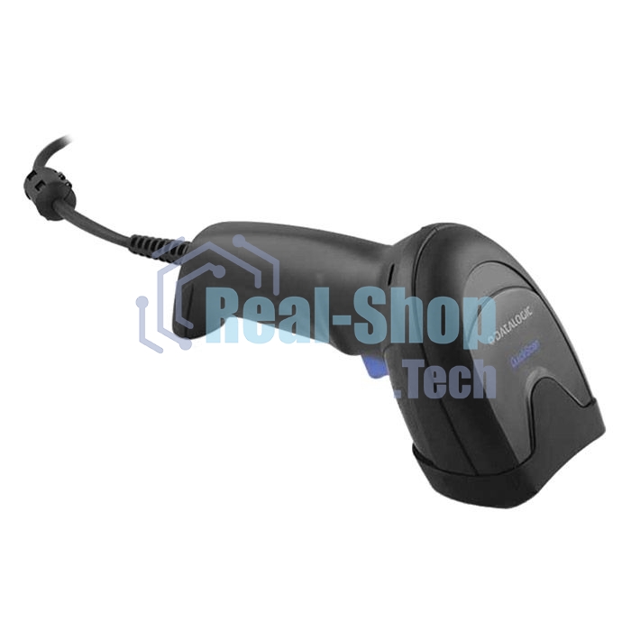 Сканер штрих-кода ручной Datalogic QuickScan QW2520 2D Imager, проводной, 30 скан/сек, USB, черный