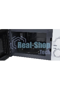 Микроволновая печь Hyundai HYM-M2059 белый, 20 л, 700 Вт, переключатели - поворотный механизм