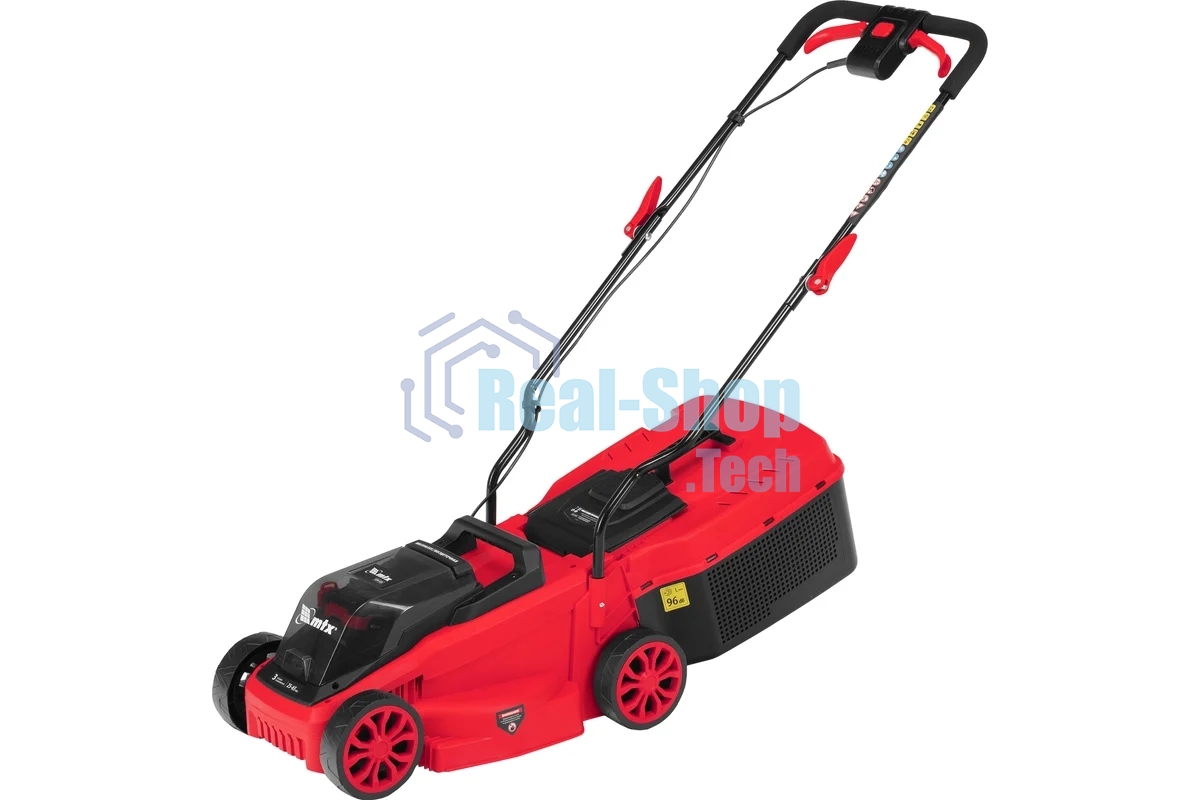 Газонокосилка аккумуляторная бесщеточная MTX CLM-320, 320 мм, травосб. 30 л, Li-Ion, 20 В