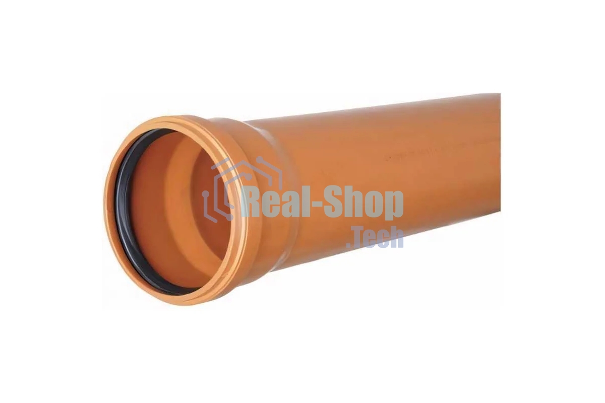 Труба ПВХ наружной канализации Ostendorf Ostendorf 160х1000 мм 222010