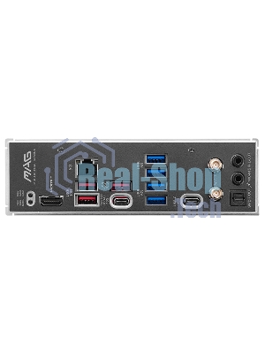 Материнская плата MSI MAG B850M MORTAR WIFI, AM5, AMD B850, 4xDDR5, 4xSATA, 3xM.2, 1xPCIe 5.0 x16, 1xPCIe 4.0 x4, 1xHDMI, 1x5Gb LAN, Wi-Fi 7, Bluetooth 5.4, 1xUSB-C 40Gbps, 1xUSB-C 20Gbps, 5xUSB-A 10Gbps, 2xUSB-A 5Gbps, 4xUSB-A 2.0, 1xS/PDIF, 2x3.5 мм, 7.1, mATX