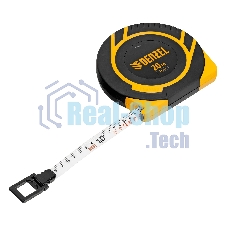 Рулетка геодезическая Denzel 20 м х 15 мм, закрытый корпус, фиберглассовая лента