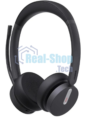 Гарнитура Yealink BH70 Dual UC чёрный, беспроводная + проводная, Bluetooth, до 43 ч