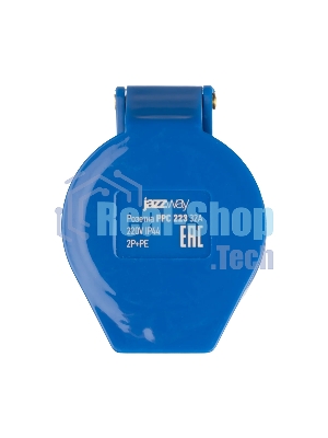 Розетка переносная PPC 223 2P+PE 32А 220В IP44 Jazzway