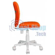 Кресло детское Бюрократ KD-W10/26-29-1 оранжевый 26-29-1 (пластик белый)