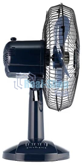 Вентилятор Centek CT-5006 синий, настольный, 25 Вт, 2 скорости, 23 см