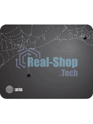 Коврик для мыши Cactus Spider gray 250x200x3мм (CS-MP-D13S)