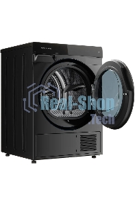 Сушильная машина Kuppersberg DM 590 GR, High-Tech, загрузка 10 кг, 16 программ, тепловой насос, отсрочка старта, реверс барабана, ультрафиолет, сенсорное управление, блокировка от детей, энергоэффективность А+, серый