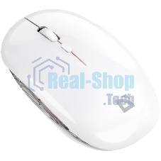 Мышь беспроводная Defender Calessa MB-252 белый, 3200 dpi, радиоканал, Bluetooth, USB, кнопки - 4