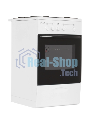 Плита газовая Лысьва ГП 400 МС СТ-2у белый, конфорок 4 газовых, духовка 57 л, 50 см x 84 см x 60 см (без крышки)