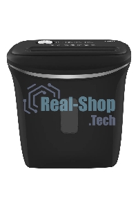 Шредер Deli E9945 черный (секр.P-4) фрагменты 6лист. 12лтр. скобы пл.карты