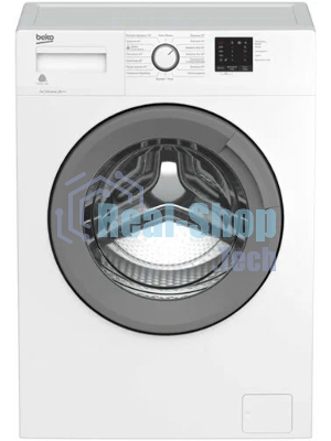 Стиральная машина Beko RGE78511XSW (7321030003) белый, загрузка фронтальня 7 кг, 1000 об/мин., класс: А+++