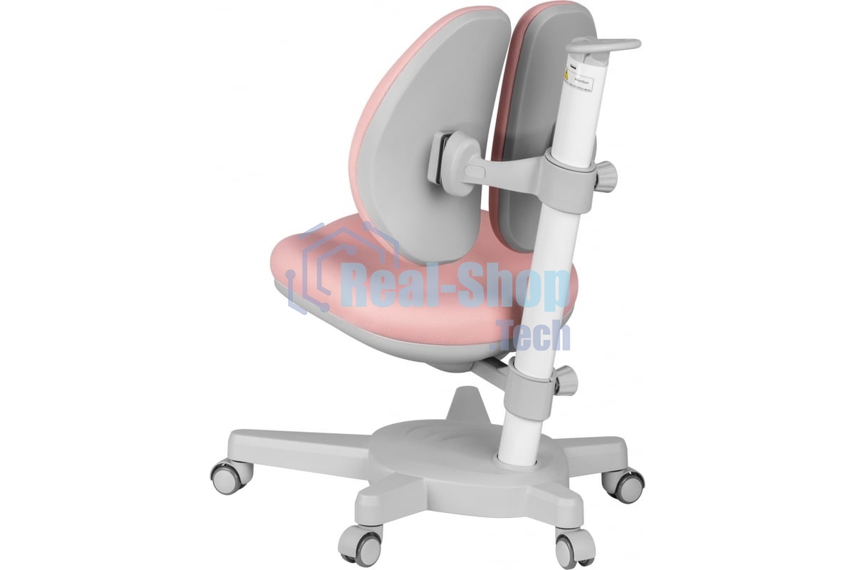 Кресло детское Cactus CS-CHR-3604PK розовый крестов. пластик серый