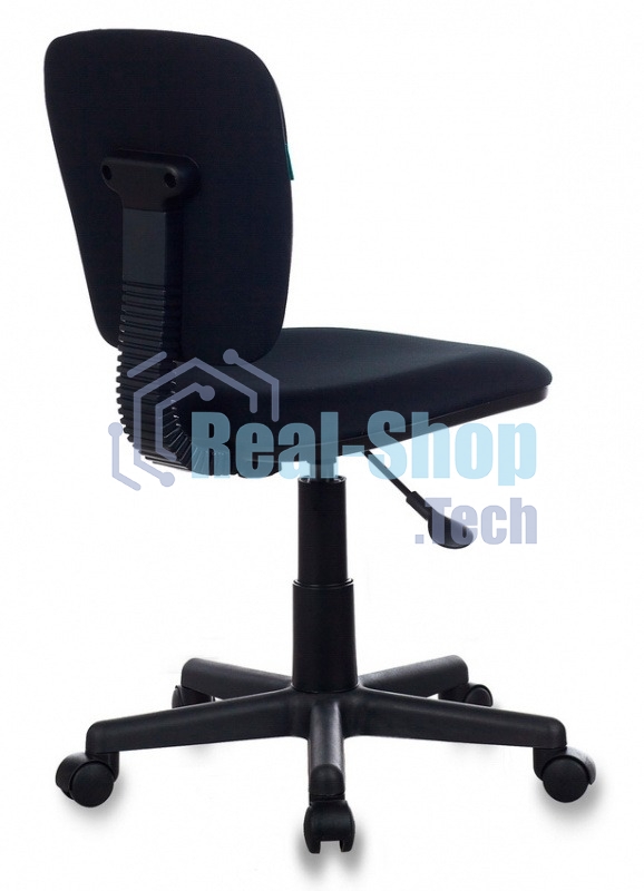 Кресло компьютерное Бюрократ CH-204NX/26-28 черное 26-28, без подлокотников