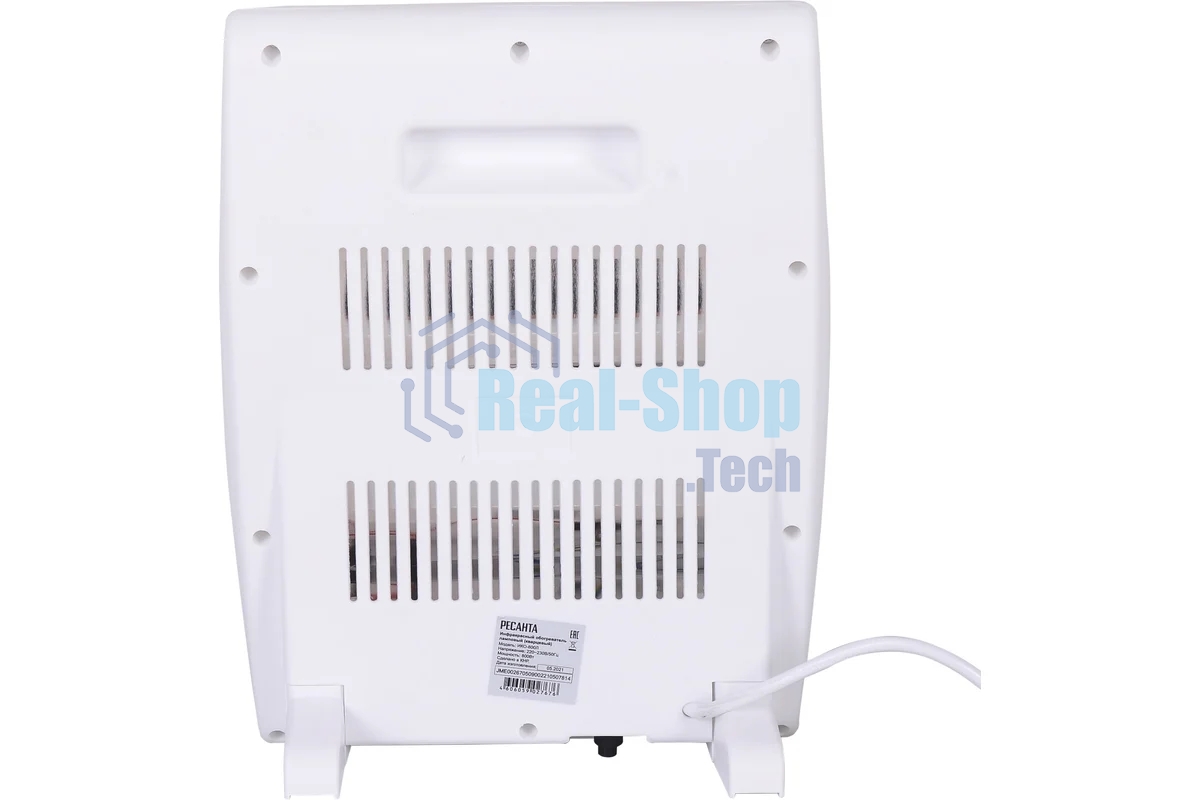 Обогреватель инфракрасный Ресанта ИКО-800Л, белый, кварцевый, 800 Вт, 8 м2 (67/5/9)