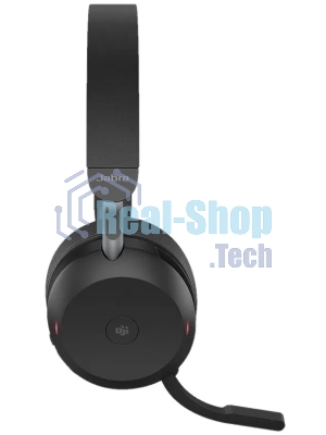 Гарнитура Jabra Evolve2 75 чёрный, беспроводная + проводная, Bluetooth, до 24 ч