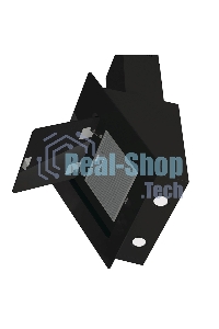 Вытяжка каминная Gorenje WHI626E6B черный/серый, 60 см, 678 куб. м/ч, 65 дБ