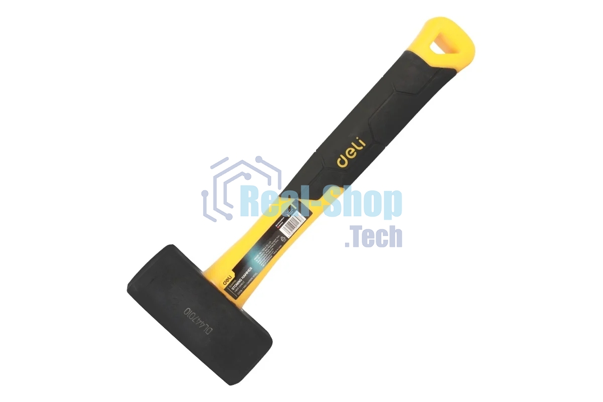 Кувалда Deli DL447010 1000 гр Фибергласовая рукоять