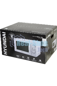 Микроволновая печь Hyundai HYM-M2059 белый, 20 л, 700 Вт, переключатели - поворотный механизм