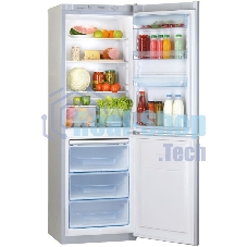 Холодильник Pozis RK-139 серебристый глянц. двухкамерный 188/97 л морозилка снизу