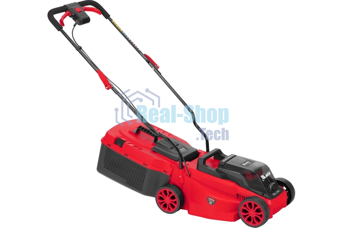 Газонокосилка аккумуляторная бесщеточная MTX CLM-320, 320 мм, травосб. 30 л, Li-Ion, 20 В