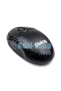 Мышь беспроводная Dialog Comfort MROC-10U черный, 1200 dpi, радиоканал, USB, кнопки - 3