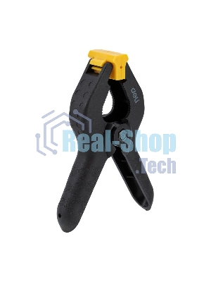 Струбцина-зажим пружинная Deli DL110006 длина 150мм, макс.диаметр зажима 50мм, макс.усилие зажима 140N