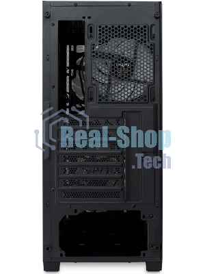 Компьютерный корпус HSPD M521, Mesh Mid Tower, черный, slide TG, 0.45 SPCC, 4x120мм ARGb ATX, mATX, mITX 160/330/184мм 2x2.5