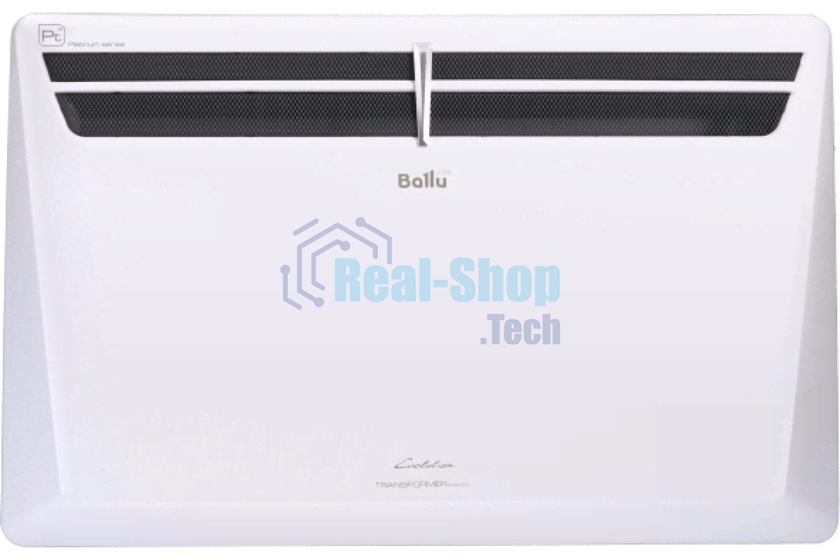 Отопительный модуль конвектора Ballu Evolution Transformer BEC/EVU-2000 белый, 2000 Вт, 25 м2 (для работы конвектора требуется блок управления)
