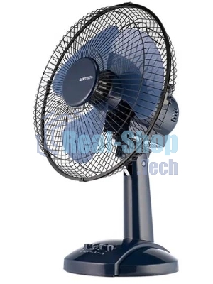 Вентилятор Centek CT-5006 синий, настольный, 25 Вт, 2 скорости, 23 см