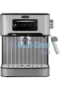 Кофеварка рожковая Rondell RDE-1106 серебристый, исп. кофе - молотый, 1.6 л, 850 Вт, 20 бар