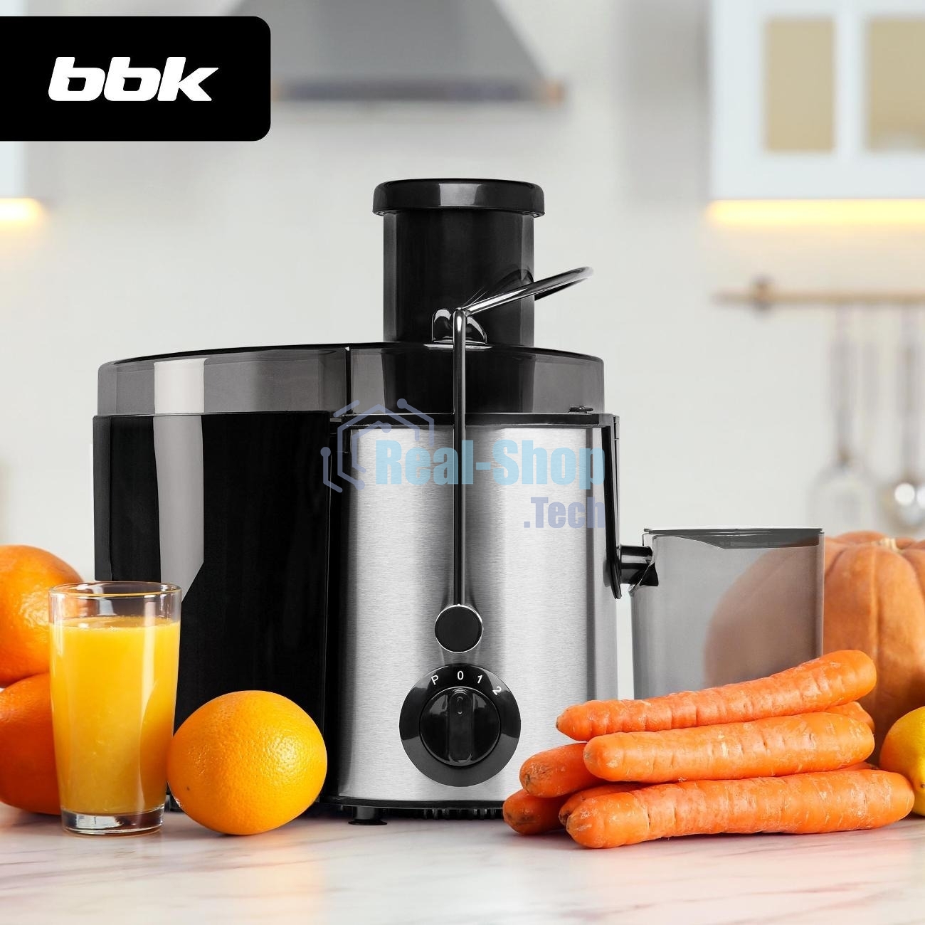 Соковыжималка BBK JC080-H21 черный/металлик