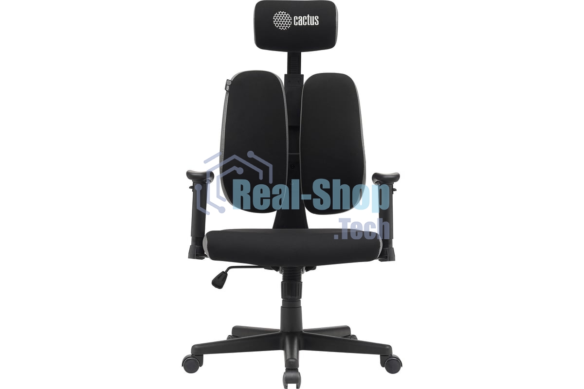 Кресло компьютерное Cactus CS-CHR-MC03-BKGY черный
