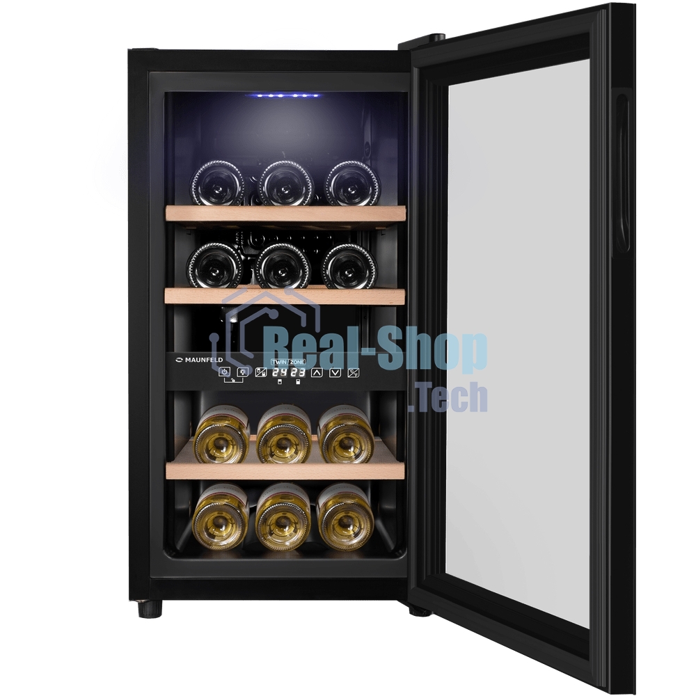 Винный шкаф встраиваемый Maunfeld MFWC-50D16