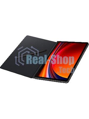 Чехол Samsung для Samsung Galaxy Tab S9 Smart Book Cover полиуретан черный (EF-BX710PBEGRU)