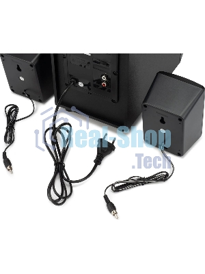 Микросистема Hyundai H-MS1404 черный 30Вт FM USB BT SD