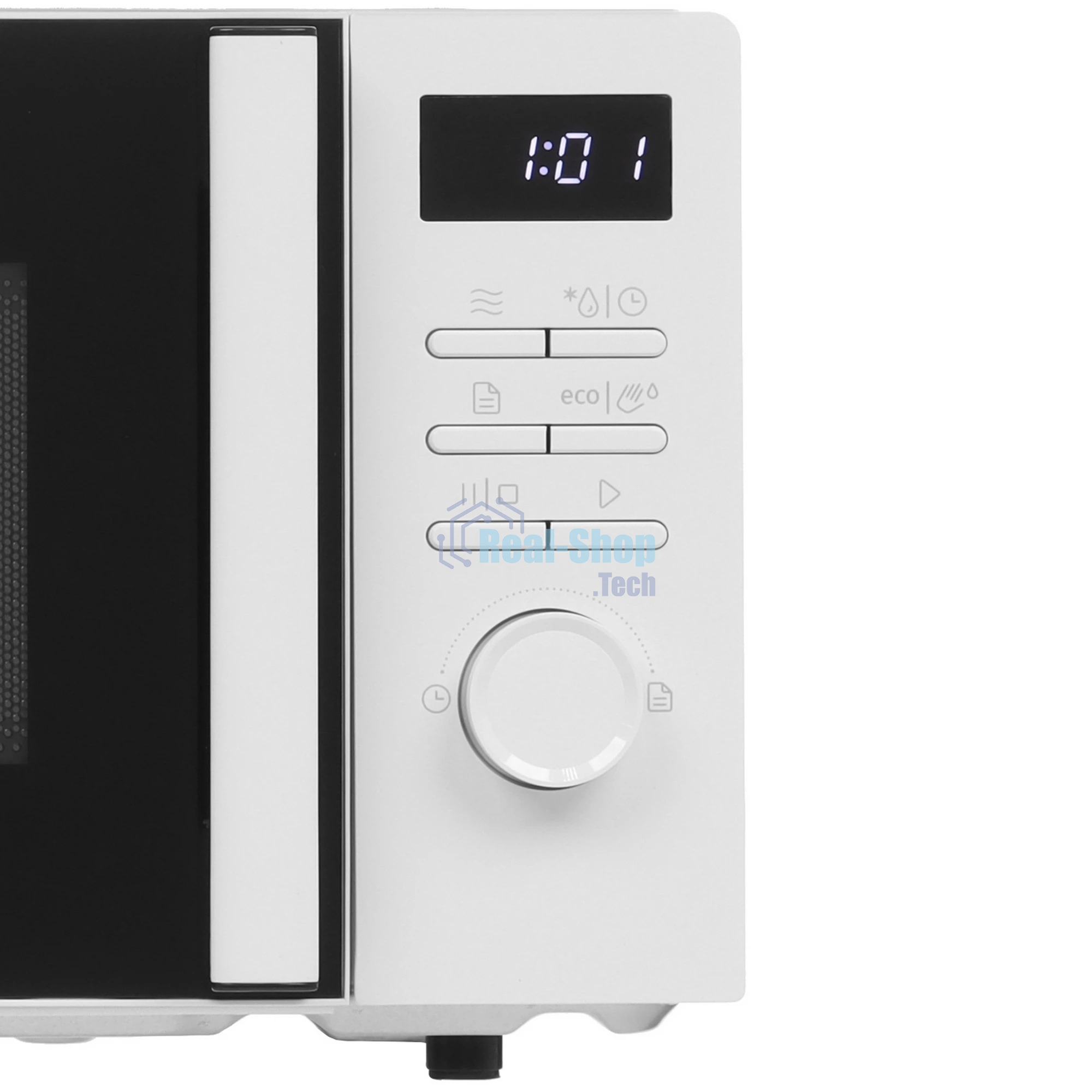 Микроволновая печь Gorenje MO20A3WH белый, 20 л, 800 Вт, переключатели - кнопки, поворотный механизм