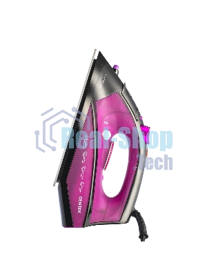 Утюг Centek CT-2355 фиолетовый, 2500 Вт, 45 г/мин, 160 г/мин, 270 мл